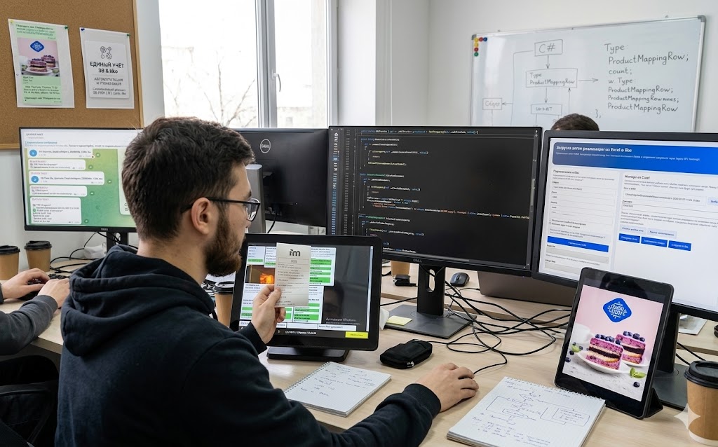 Пример размещения фото автоматизации и аналитики