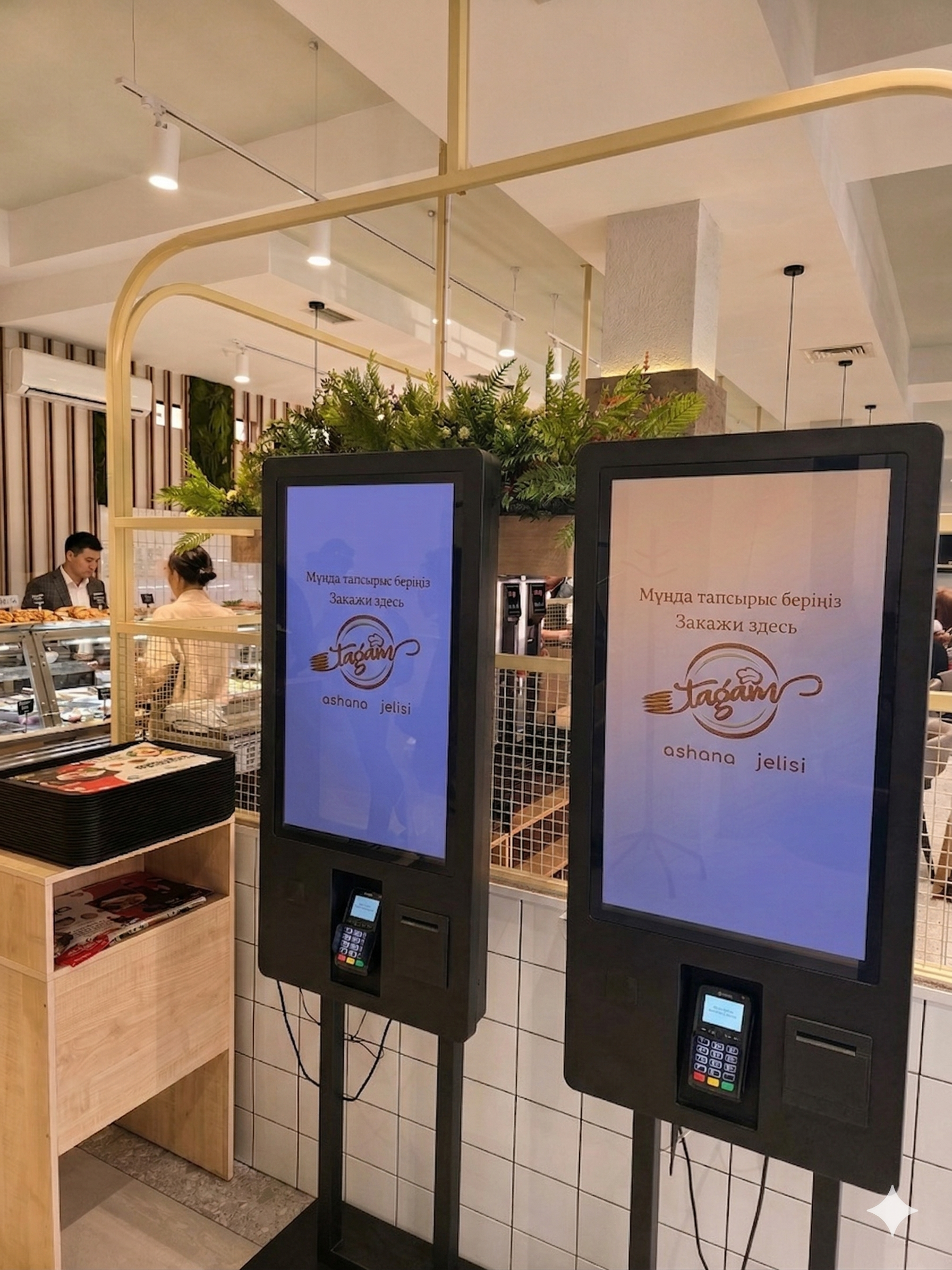 Пример размещения фото решения для киоска самообслуживания