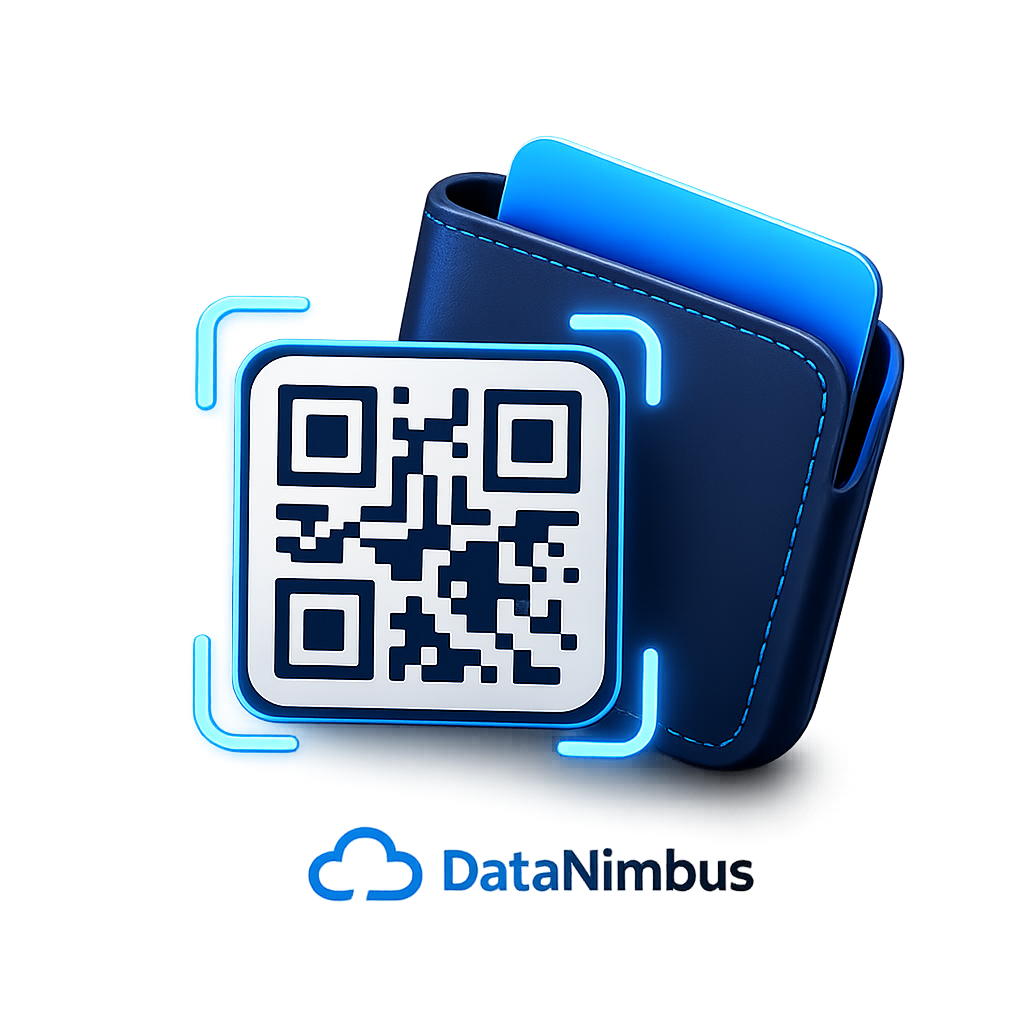 Иллюстрация приложения DN WalletSkan для сканирования Wallet-карт